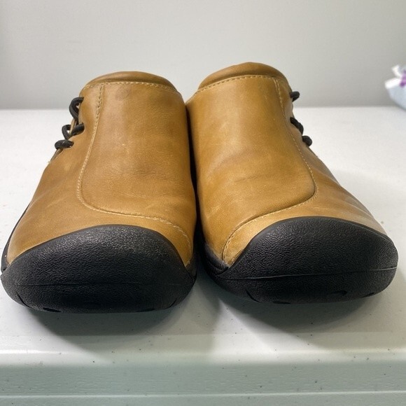 Keen Leather Kaci Slip-On Slide Winter Clogs Shoe Camping Outdoor All-Season - Picture 6 of 15